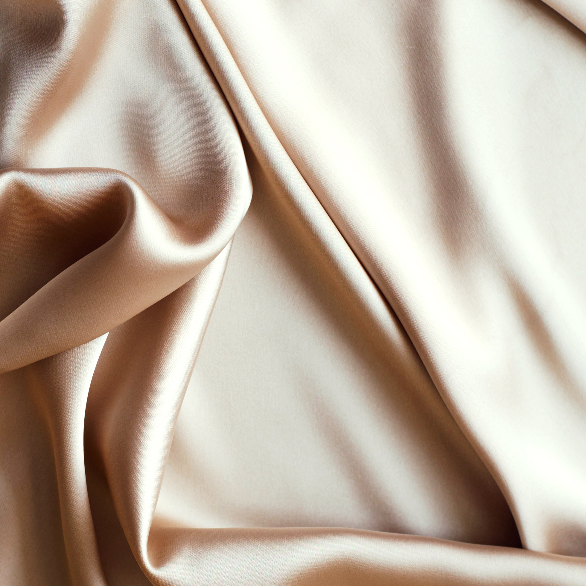Nude Satin Fabric